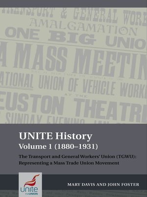 cover image of UNITE History Volume 1 (1880-1931)